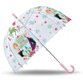 K-KIDS Paraplu - Transparante Koepel - 46cm - Elsa & Anna