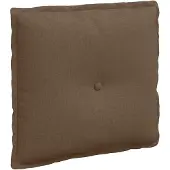 vidaXL Rugkussen Bruin 200 x 19 x 50 cm Stof