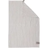 ERNST Theedoek Strepen 47x70 Cm Wit/beige - Keukenhanddoeken Katoen White - 111766