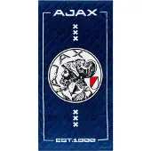 Ajax -handdoek navy 50x100 cm