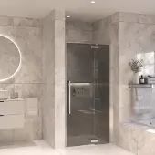 Sanivo Nisdeur Set Vigo Rookglas 120x200 Chroom