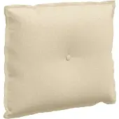 vidaXL Rugkussen Crème 200 x 19 x 50 cm Stof
