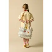 Sissy-Boy Blauwe shopper met strepen