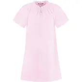 Hanssop Meisjes Nachthemd Pink met smock details en Dots -164