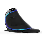 Delux Verticale Ergonomische Muis M168 PLUS (Bedraad-USB)