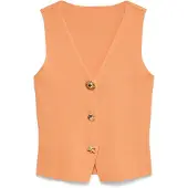 Vero Moda Bodywarmer 'VMKYLIE' koraal