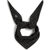 Karl Lagerfeld Doek zwart / transparant