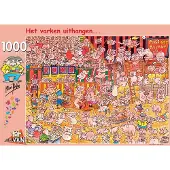 Puzzelman De puzzelvarkentjes - Marc De Vos (1000).