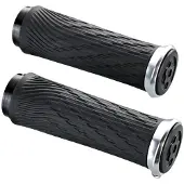 Sram Gripshift Lock-on Silver Handvatten