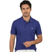 Lacoste Poloshirt donkerblauw wijde fit