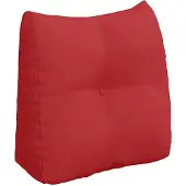 vidaXL Rugkussen Rood 45 x 24 x 50 cm Stof