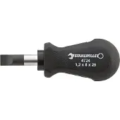 Stahlwille 4724 1 0,6X3,5X 25 VERGASERSCHRAUBENDREHER Platte schroevendraaier