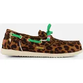 HeyDude Hey Dude Harbor Breeze Bootschoenen bruin Leopard Maat 37