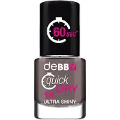 DeBBY Quick Dry Nail Enamel 19, Stone Grey
