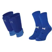 Xtreme Scheenbeschermer met sleeve + Gripsokken + Stayguard - Voetbal