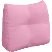 vidaXL Rugkussen Roze 60 x 24 x 50 cm Stof