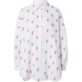ONLY Blouse 'ONLTHYRA' rosa / wit