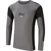 Everlast Rash Guard Shirt met lange mouwen Grijs/zwart M