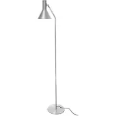 Frandsen Vloerlamp Lyss, alu / grijs / zink, Woon-/ Eetkamer, Aluminium, Design, vloerlamp