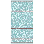 Clarysse Leaf - Strandlaken - 90x170 cm - Blauw