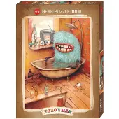 Heye 29539 - Puzzel Bathtub - 1000 stukjes - Afmeting 50 x 70 cm
