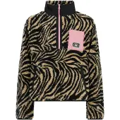 Protest - Kid's Prtdenica 1/4 Zip Active Top - Fleecetrui 128, zwart