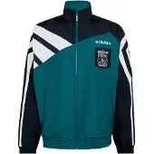 Adidas Trainingsjack 'FC Liverpool 95' smaragd / zwart / wit