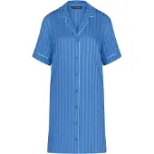 Triumph Nachthemd ' Red Label Amourette Jacquard ' blauw