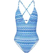 Triumph Badpak ' Red Label Mix & Match Summer ' blauw