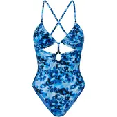 Triumph Badpak ' Red Label Midnight Swim ' blauw