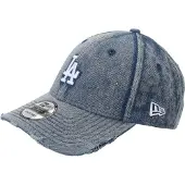 New Era Pet '9FORTY LOSDOD' blauw denim / wit