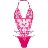 Hunkemoller Body 'Beatrice' magenta