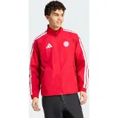 Adidas Sportjas 'FC Bayern München Anthem' kersrood / wit