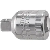 Stahlwille Verloopstuk | aandrijfvierkant 3/8 inch | aandrijfvierkant 1/4 inch lengte 28 mm | 1 stuk - 12030001 12030001