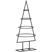 vidaXL | Metalen kerstboom | met standaard 60 cm Poedergecoat staal
