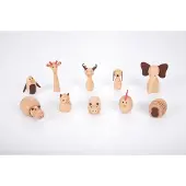 TickiT Houten Dierenvrienden - Pk10