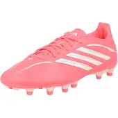 Adidas Copa Pure IV League Gras Voetbalschoenen (FG) Felroze Zilver Wit
