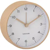 Karlsson Wekker Circus Rings - Bruin - Ø9cm