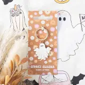 Something Different - Spooky Season Groovy Ghost Sleutelhanger - Multicolours