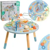 Classic World houten activiteitentafel onderwaterwereld - educatief speelgoed.
