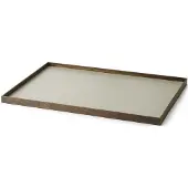 Gejst Frame dienblad large 35,5x50,6 cm Gerookt eikenhout-grijs