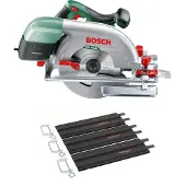 Bosch PKS 66 AF Cirkelzaag incl. zaagblad en geleiderail - 1600W - 190mm
