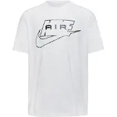 Nike Shirt 'AIR' zwart / wit