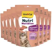 GimCat 8x Kattensnack Nutri Malt Bites 40 gr