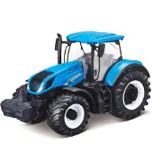 Bburago tractor New Holland jongens 10 cm ABS blauw