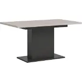 Xonox Eettafel Motion | uitschuifbaar | met poten | grijs / kasjmier | 150(190)x90