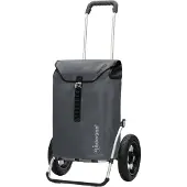 Andersen Shopper Shopper 'Royal' donkergrijs / zwart