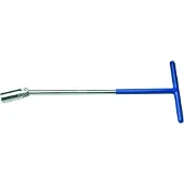SW-Stahl 03610SB professionele kaarsensleutel 16 mm met kogelgewricht