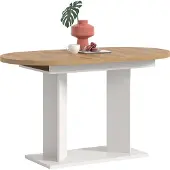 Xonox Eettafel Gustav | uitschuifbaar | Artisan eik / wit