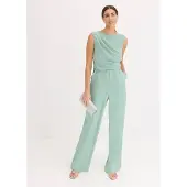Bonprix Jumpsuit van glanzend satijn 52